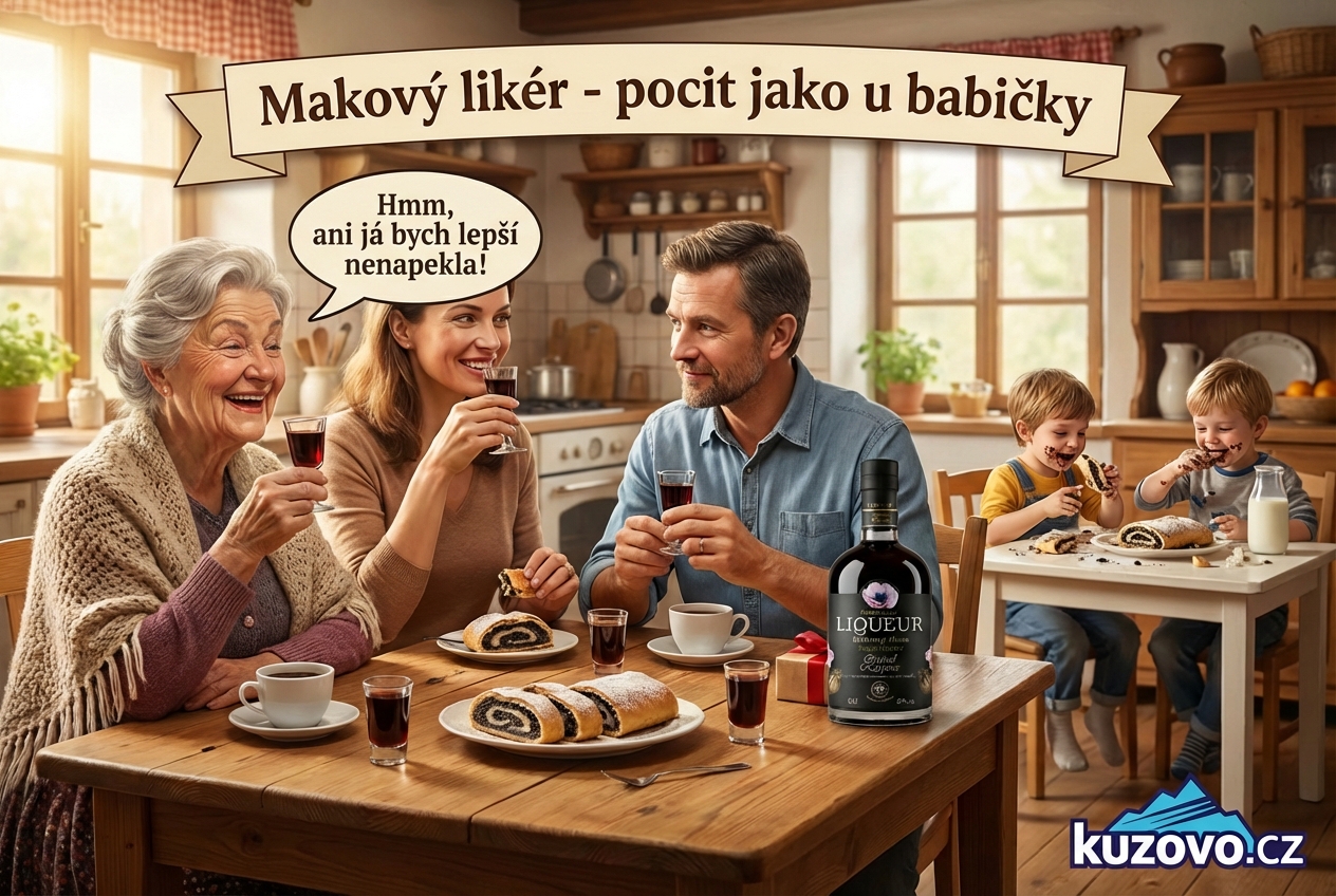 Makovy liker babička